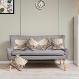Artisan Fringe Cotton Cushion Covers – Set of 5